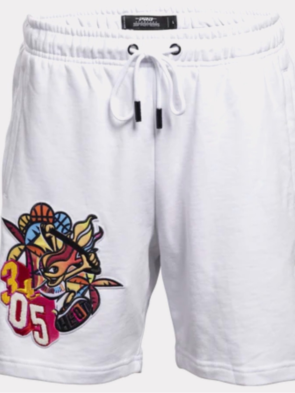 Pro Standard Miami Heat shorts White Graphic Men's Drawstring Shorts